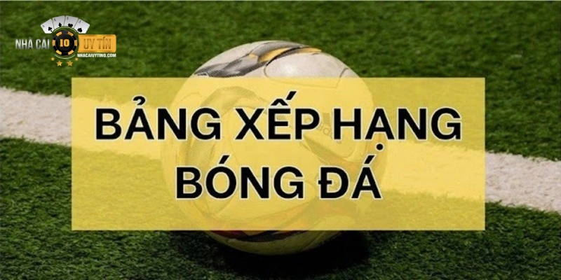 Bảng xếp hạng bóng đá giải Premier League cập nhật mới nhất hôm nay