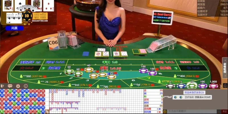 Sự xuất hiện của Dealer người thật trong game casino online