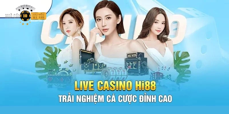 Sòng Bài trực tuyến Hi88 với các Dealer xinh tươi