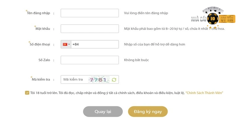 Đăng ký VN138 là bước đầu tiên trước khi bắt đầu chơi cá cược online